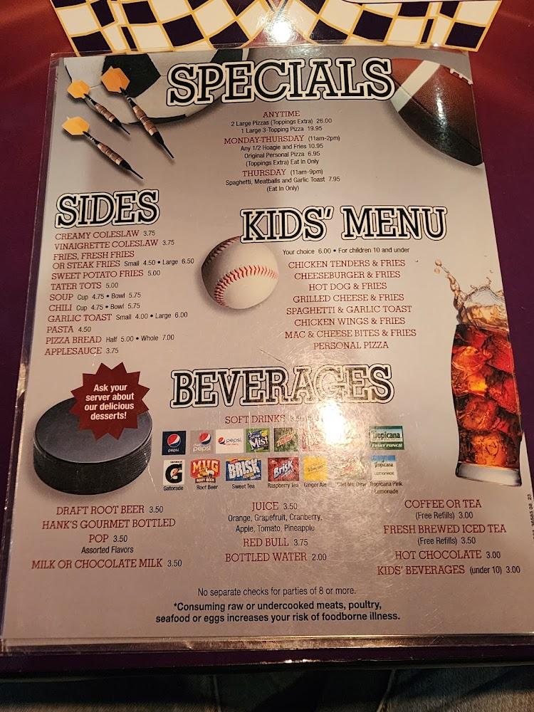 Ricks Sports Bar & Grill Menu image 1