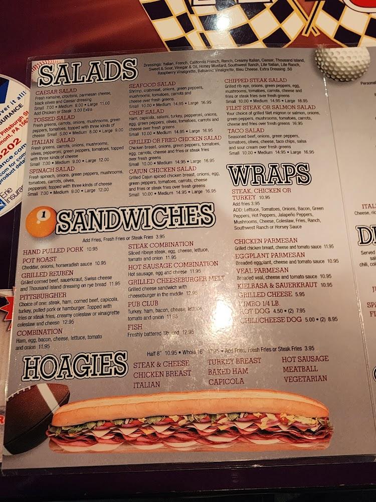 Ricks Sports Bar & Grill Menu image 3